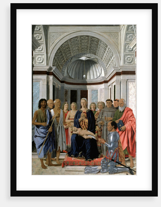 Madonna and Child with Saints by Piero della Francesca