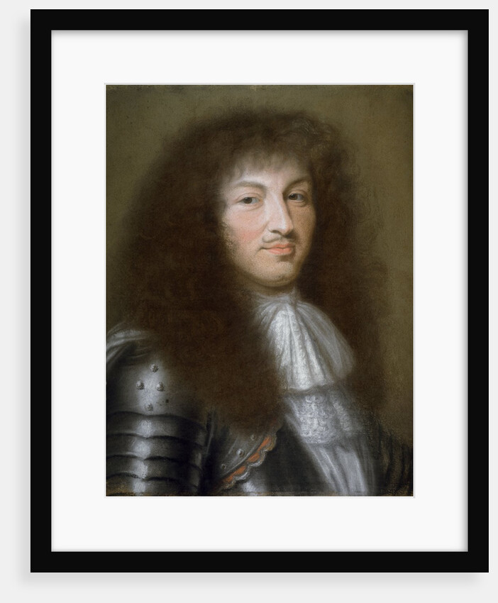 Portrait of Louis XIV, King of France by Robert Nanteuil