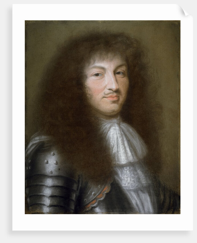 Portrait of Louis XIV, King of France by Robert Nanteuil