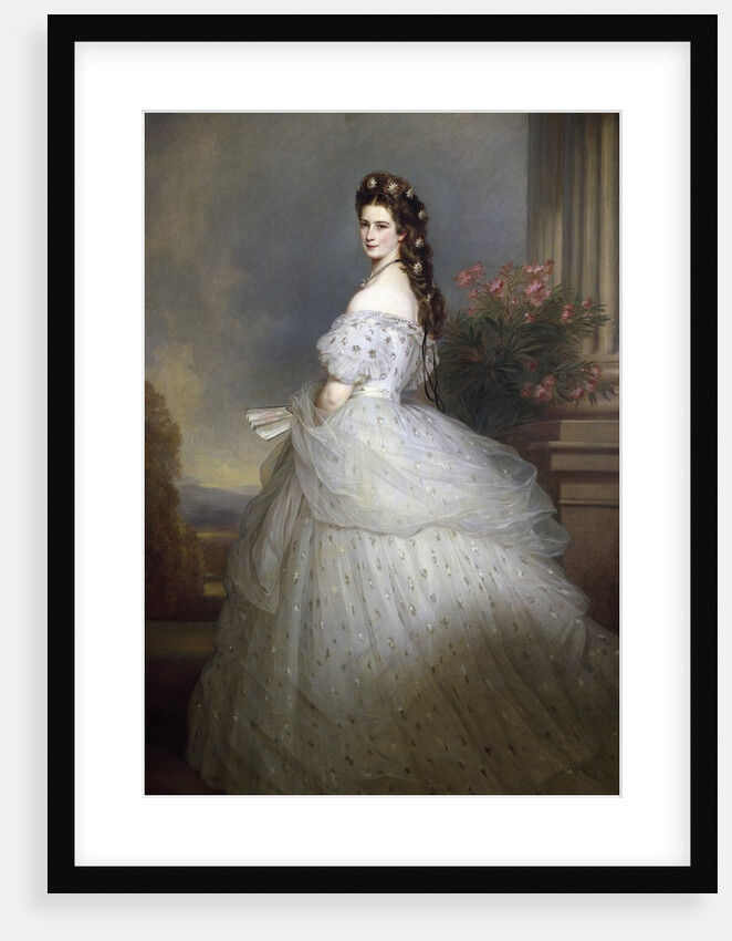 Empress Elizabeth of Austria and Bavaria by Franz Xavier Winterhalter
