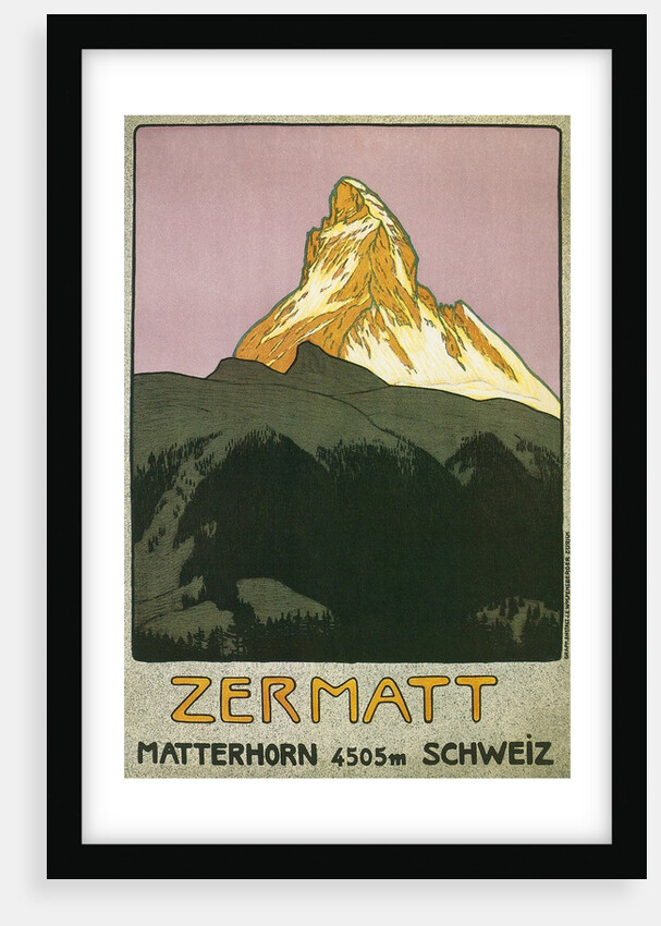 Zermatt, Matterhorn, Switzerland by Anonymous