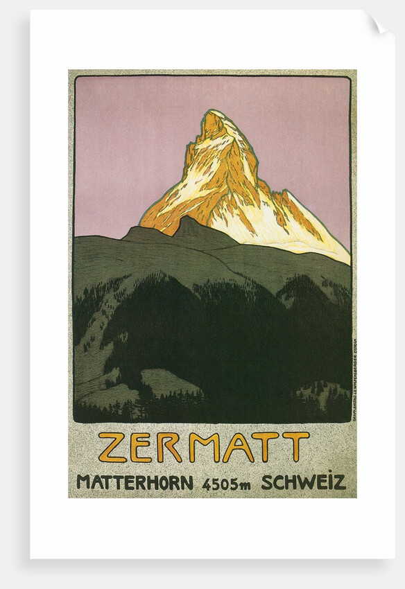 Zermatt, Matterhorn, Switzerland by Anonymous