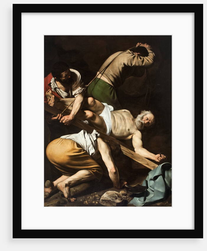 Crucifixion of Saint Peter by Caravaggio