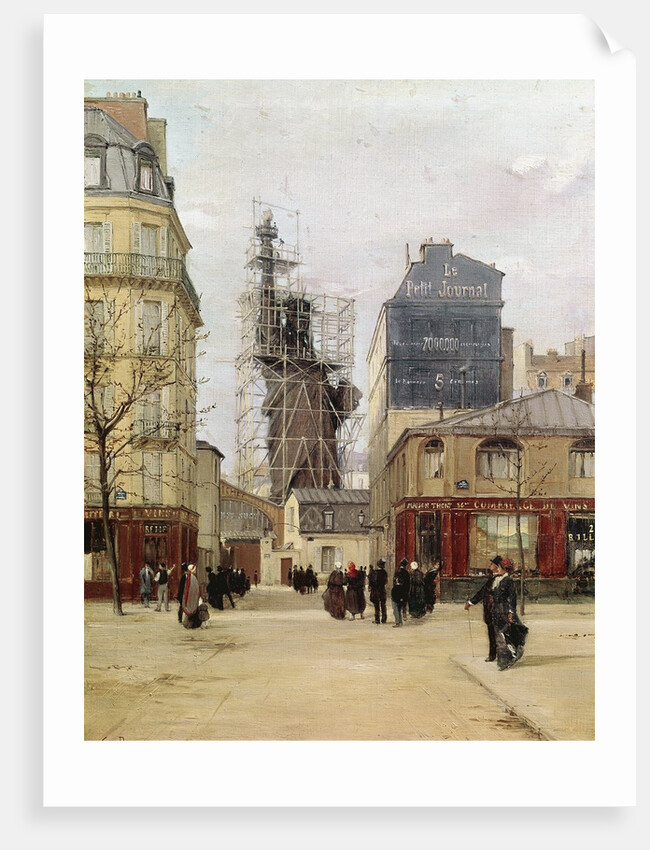The Statue of Liberty, by Bartholdi, in the Workshop of the Gayet Foundry by Paul-Joseph-Victor Dargaud