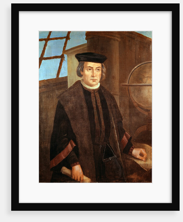 Portrait of Christopher Columbus by Jose Roldan