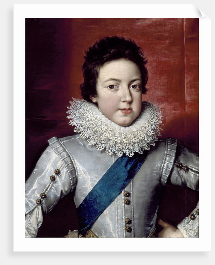 Portrait of Louis XIII as a Boy by Frans Pourbus the Younger
