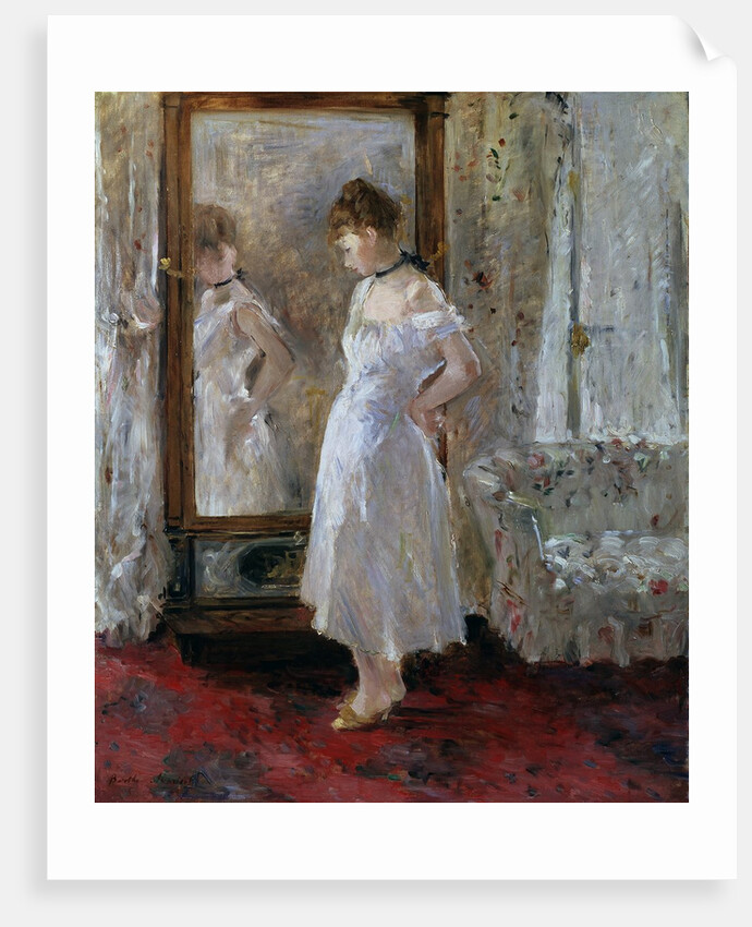 The Psyche Mirror by Berthe Morisot