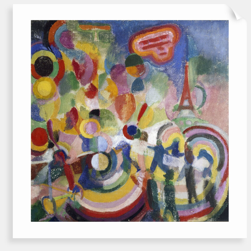 Homage to Bleriot by Robert Delaunay