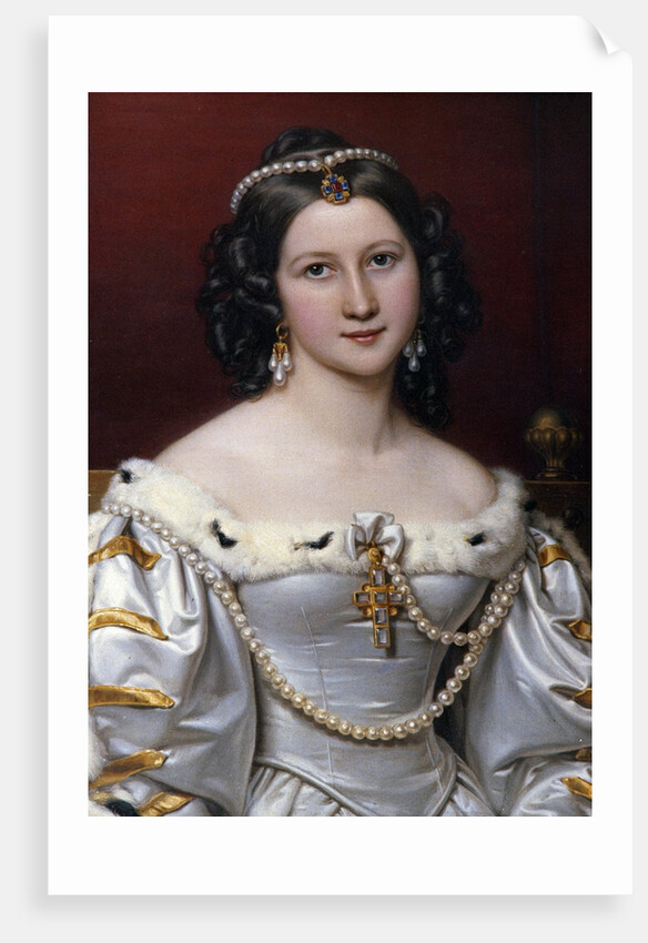 Portrait of Charlotte by Joseph Karl Stieler