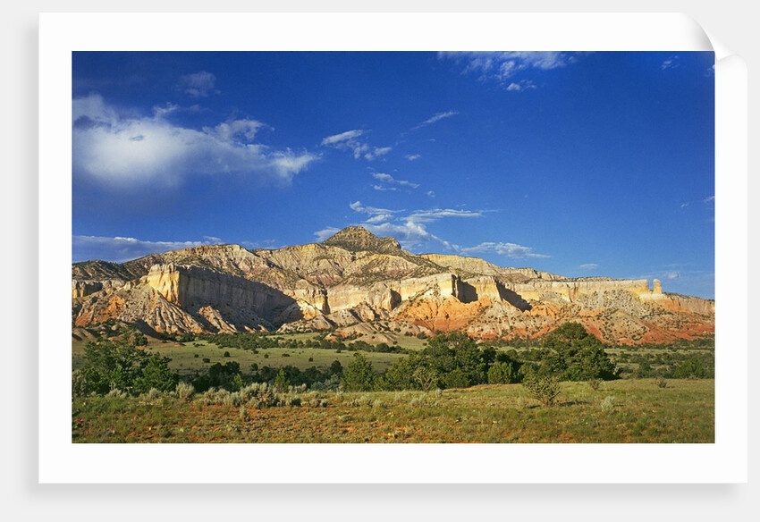 Red rock country landscape around Ghost Ranch and Abiquiu, New Mexico by Anonymous