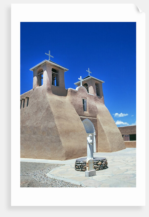 ranchos de taos church by Anonymous