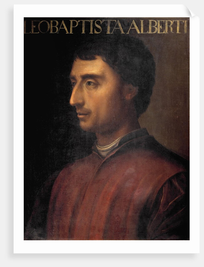 Portrait of Leon Battista Alberti by Anonymous