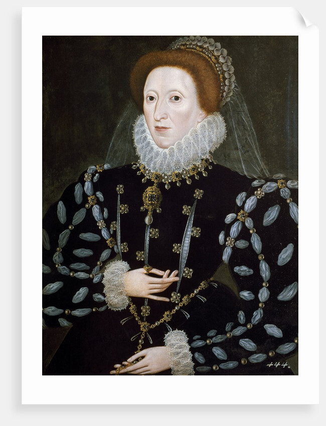 Portrait of Queen Elizabeth I by Nicholas Hilliard