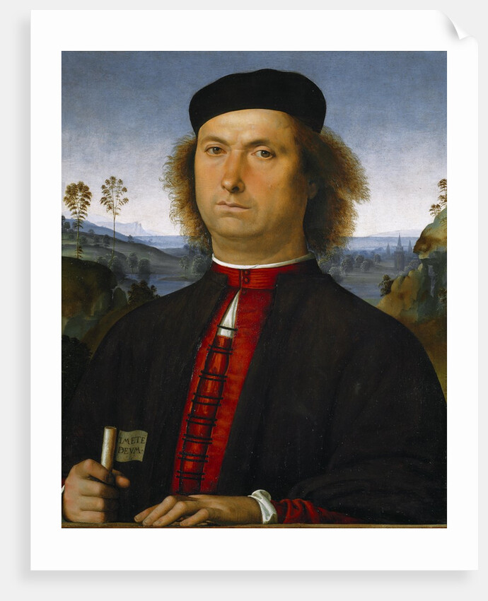 Portrait of Francesco delle Opere by Perugino