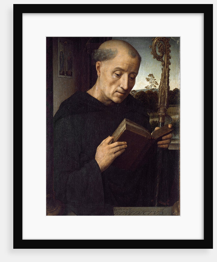Benedict of Nursia by Hans Memling
