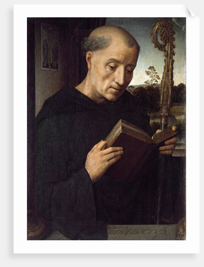 Benedict of Nursia by Hans Memling