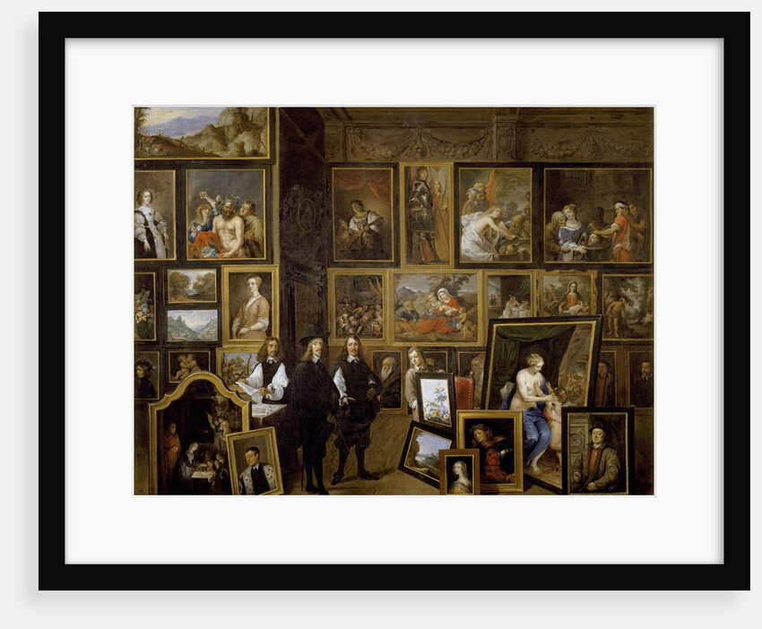 Archduke Leopold Wilhelm in his Picture Gallery David the Younger Teniers by Anonymous