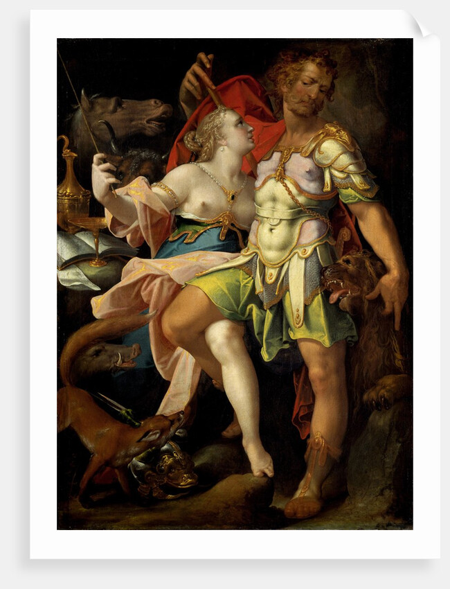 Ulysses and Circe by Bartholomaeus Spranger