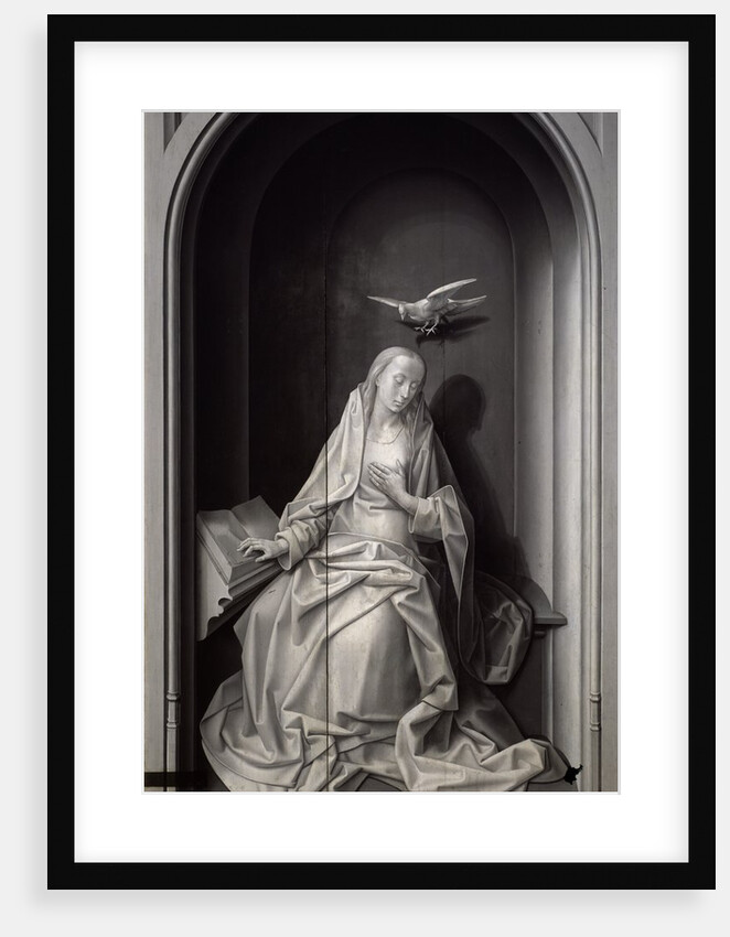 The Virgin of the Annunciation by Hugo van der Goes