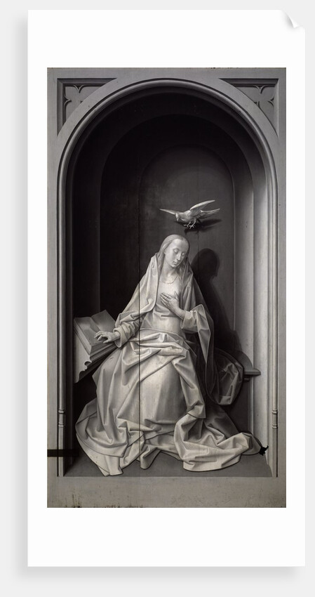 The Virgin of the Annunciation by Hugo van der Goes