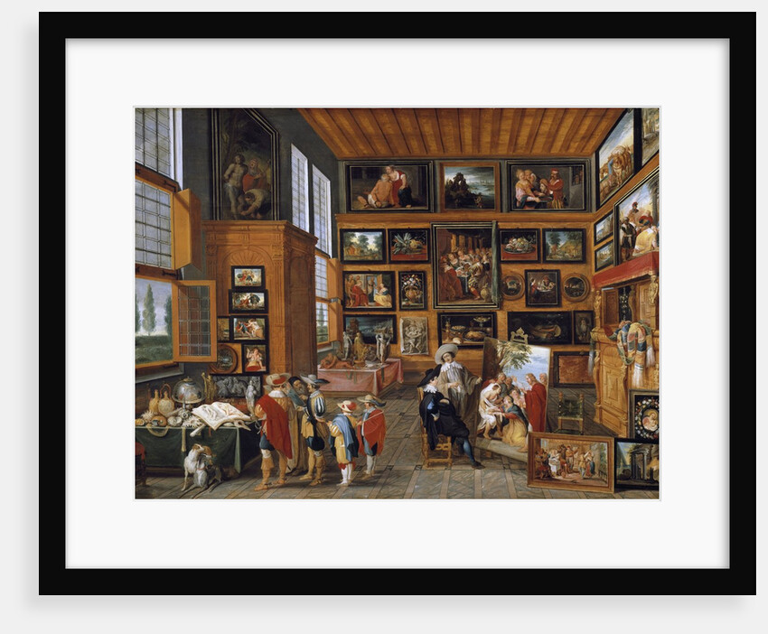 An Art Gallery by Hans III Jordaens