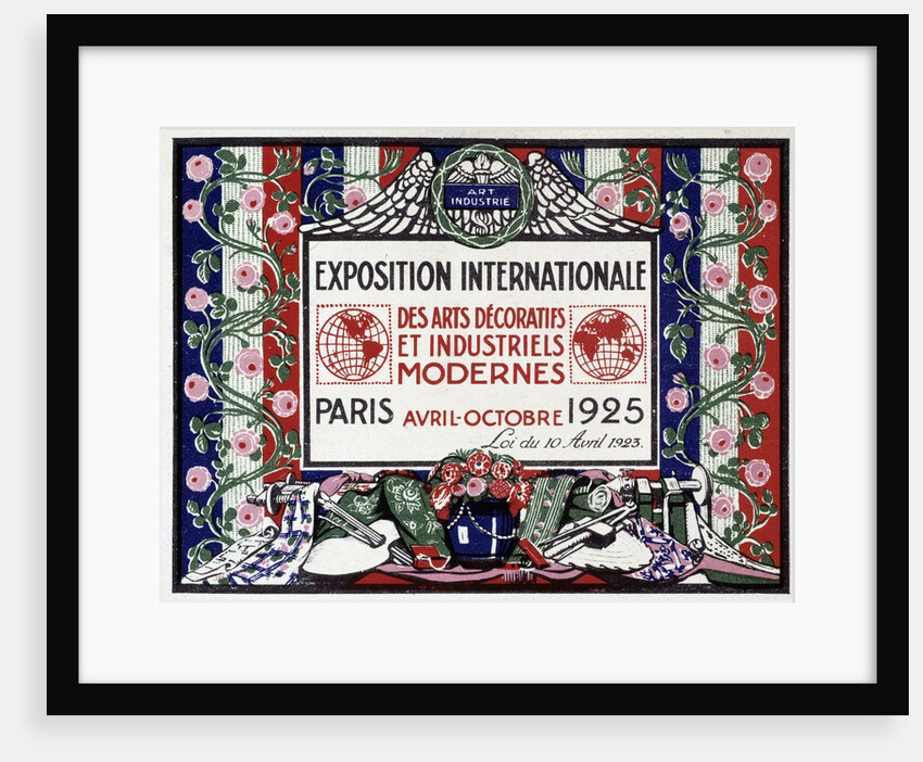International Exhibition of Modern Decorative and Industrial Art in Paris by Anonymous
