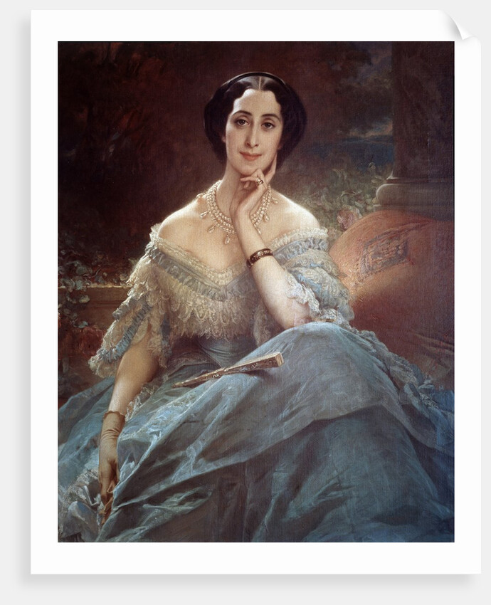 Portrait of the Countess Hallez Claparede by Edouard Louis Dubufe