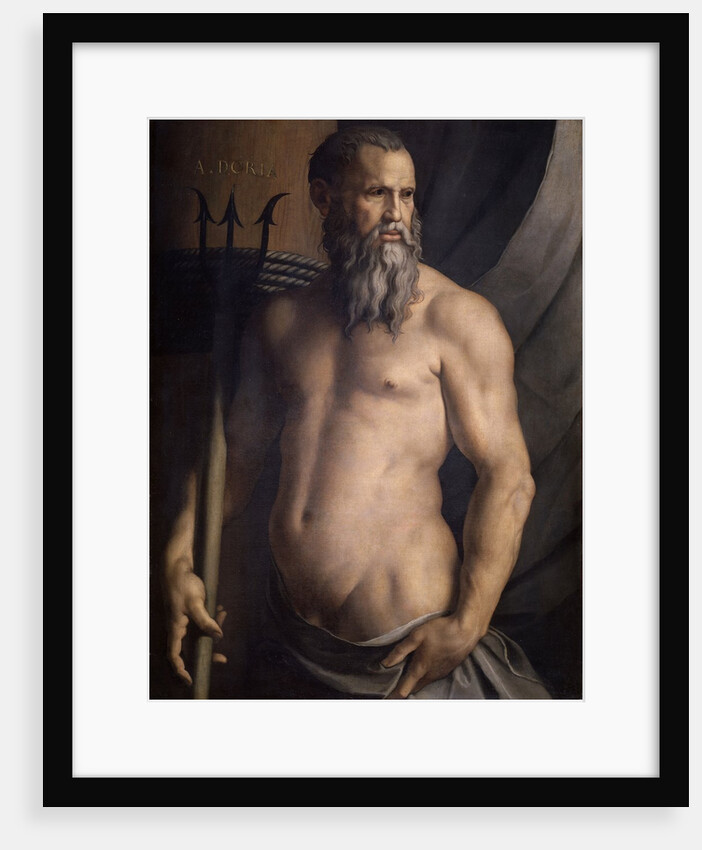 Andrea Doria as Neptune by Agnolo Bronzino