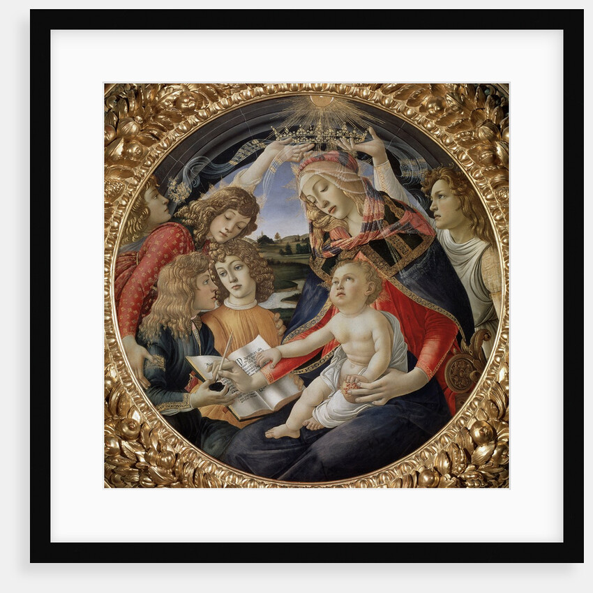 Madonna of the Magnificat by Sandro Botticelli