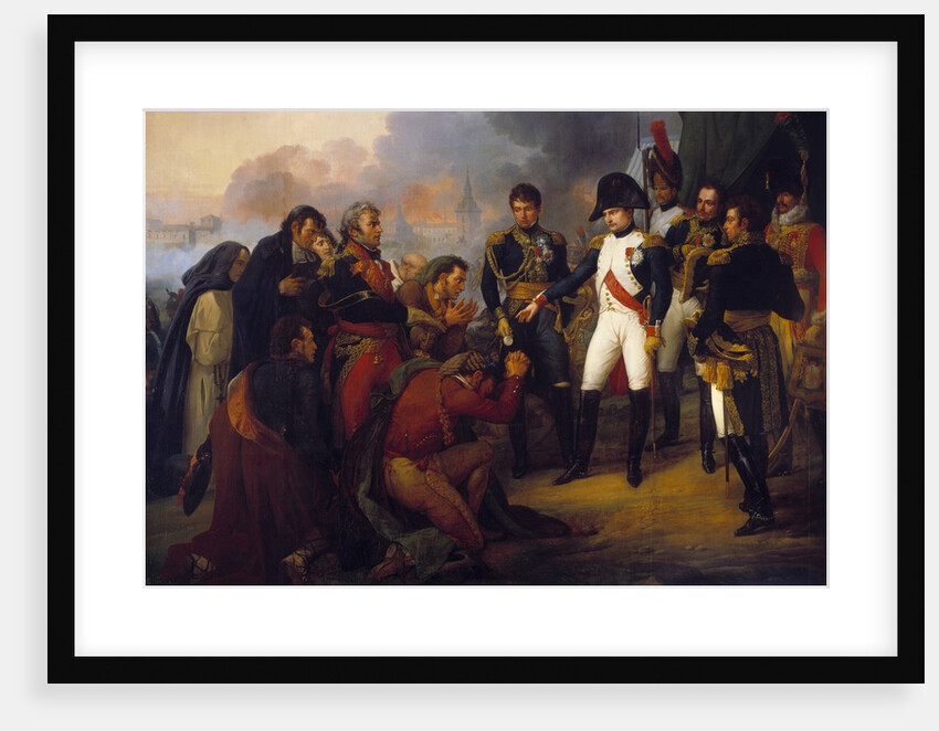 The Emperor Napoleon I Receiving a Mission of the City of Madrid by Antoine Charles Horace Vernet