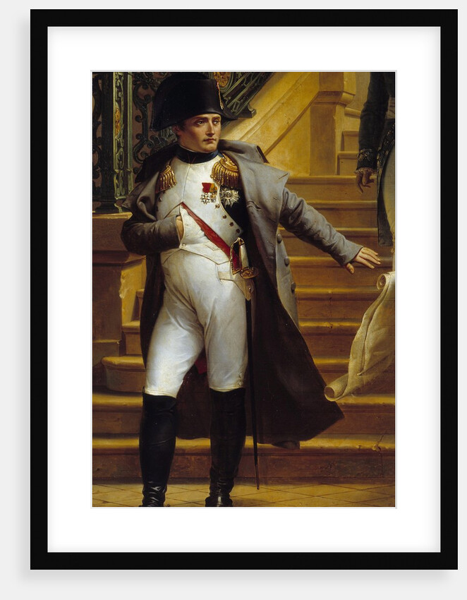 Detail of Napoleon Visiting the Palais-Royal on 1807 by Merry Joseph Blondel