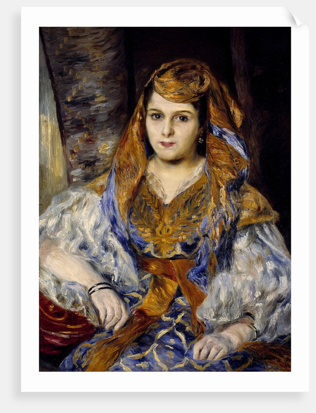 Madame Clementine Stora called the Algerian by Pierre-Auguste Renoir
