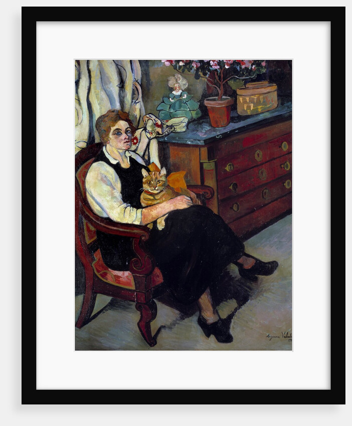 Portrait of Miss Lily Walton by Suzanne Valadon