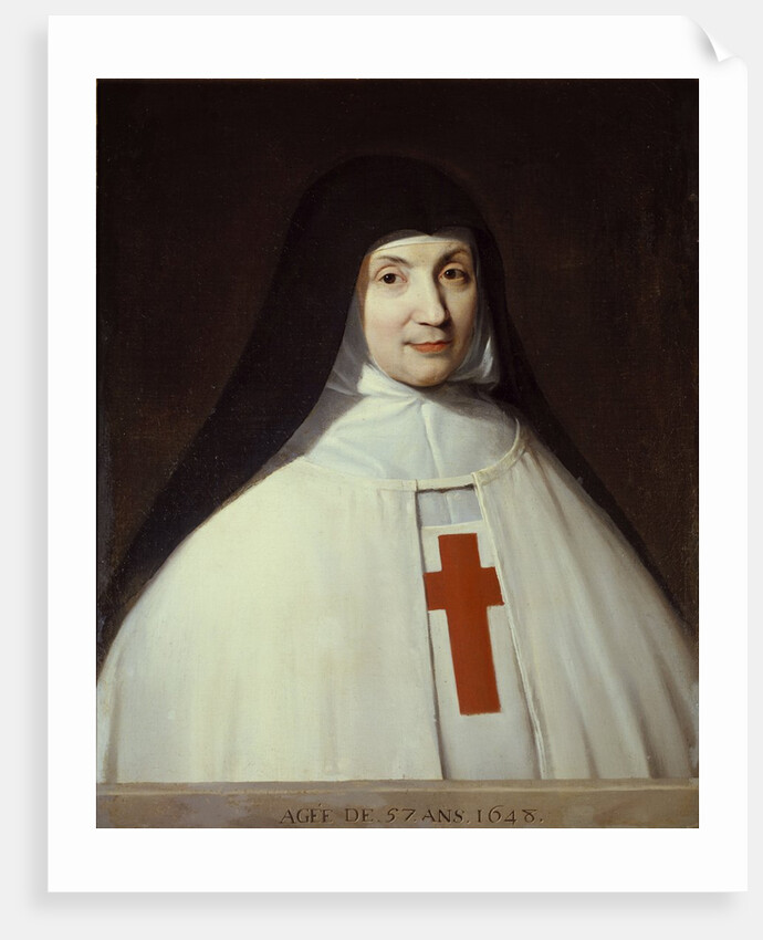 Portrait of Mother Angelique Arnauld, 1648, by Philippe de Champaigne