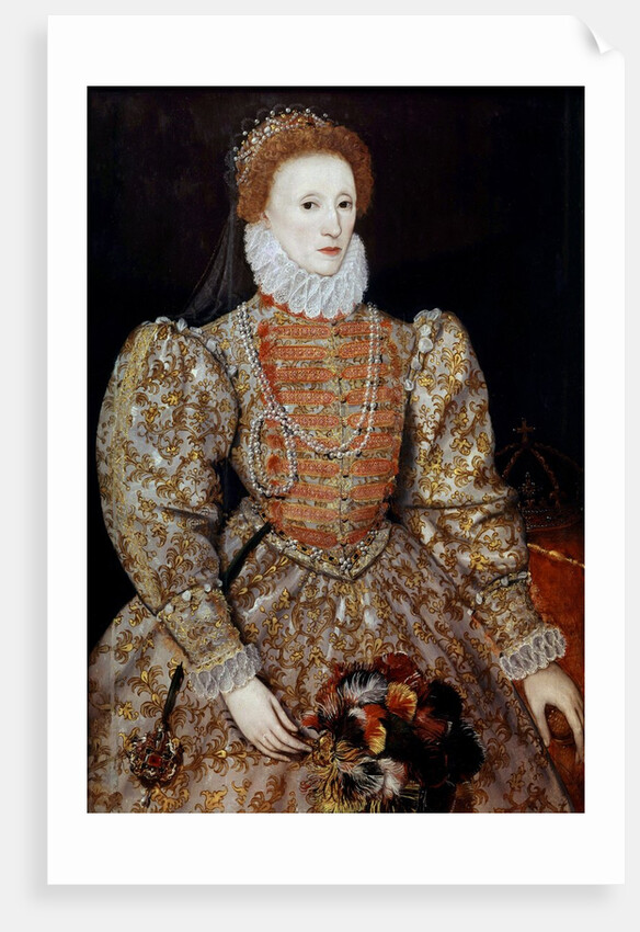 Portrait of the Queen Elizabeth I by Anonymous