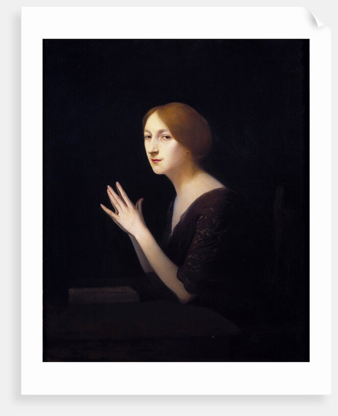 Portrait of Marguerite Moreno by Joseph Granie