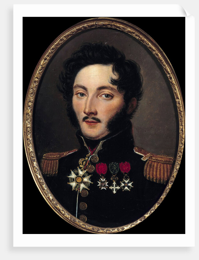 Portrait of General Baron Gourgaud by Anonymous