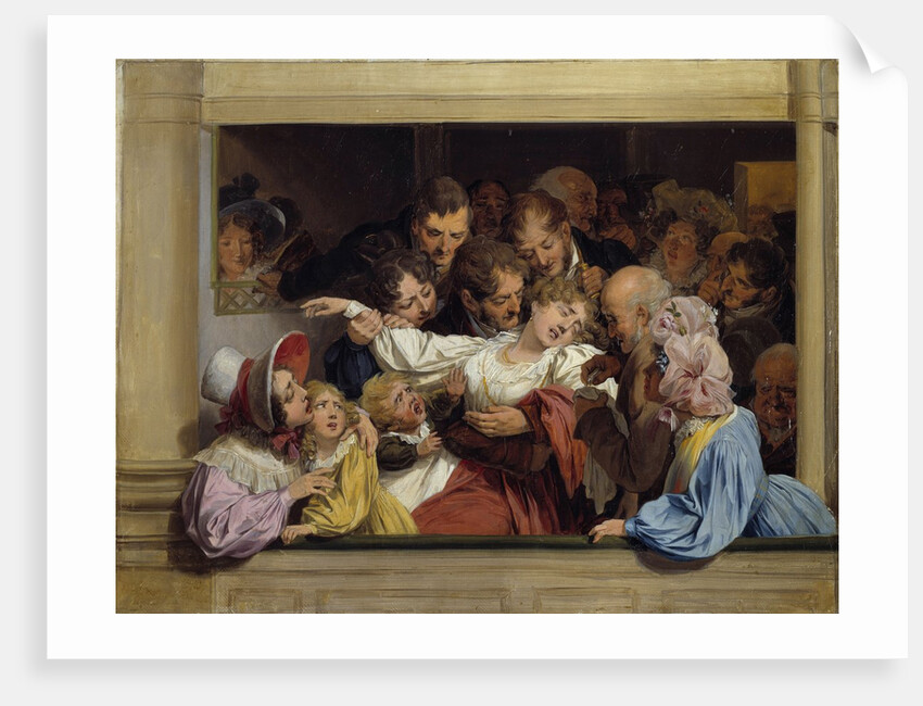 The Effect of Melodrama by Louis Leopold Boilly