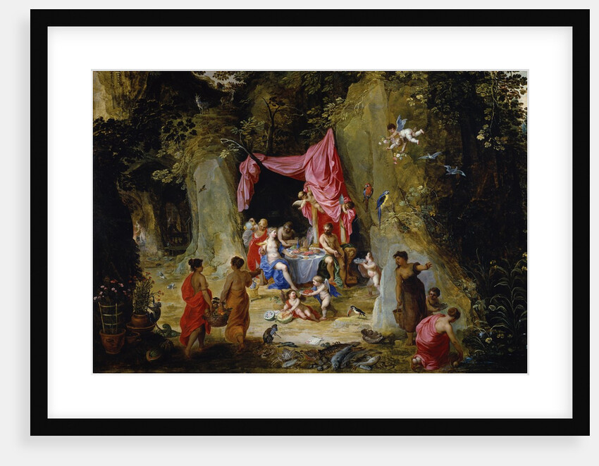 Odysseus and Calypso by Hendrik van Balen