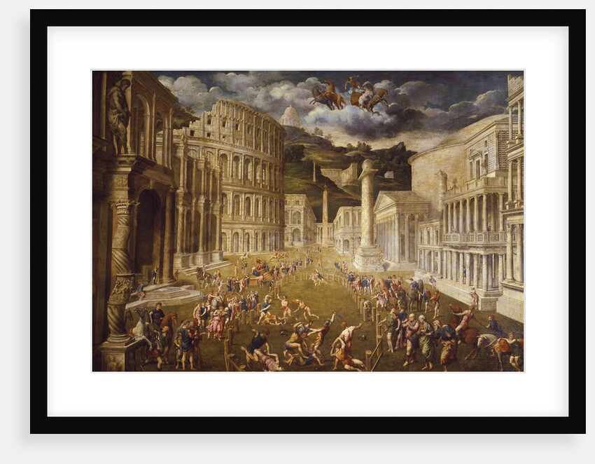Battle of the Gladiators by Paris Bordone