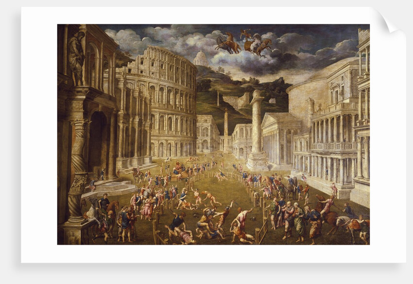 Battle of the Gladiators by Paris Bordone