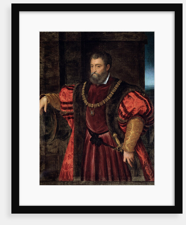 Portrait of Alfonso d'Este duke of Ferrara by Anonymous