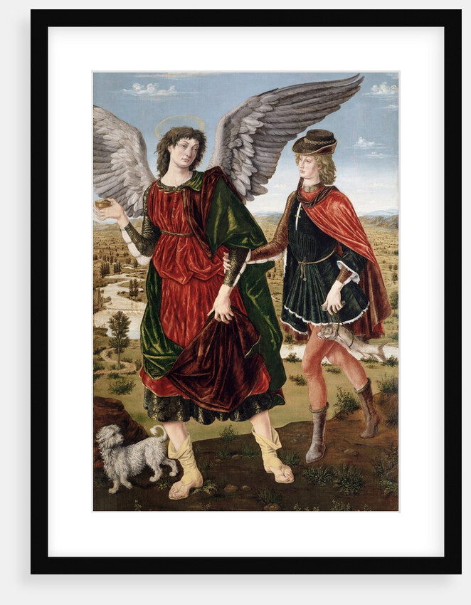 Tobias and the Archangel Raphael by Antonio Pollaiuolo