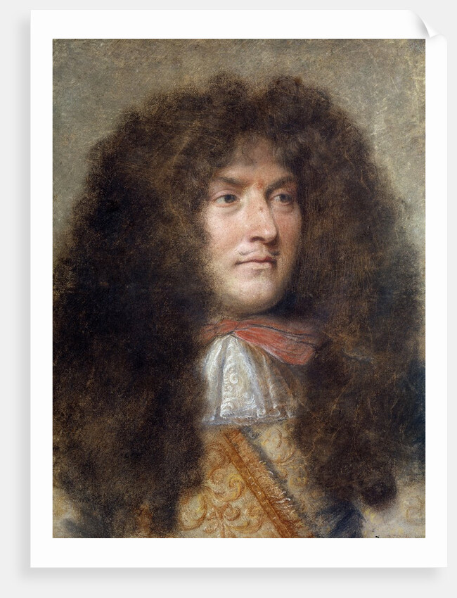 Portrait of Louis XIV, by Charles le Brun