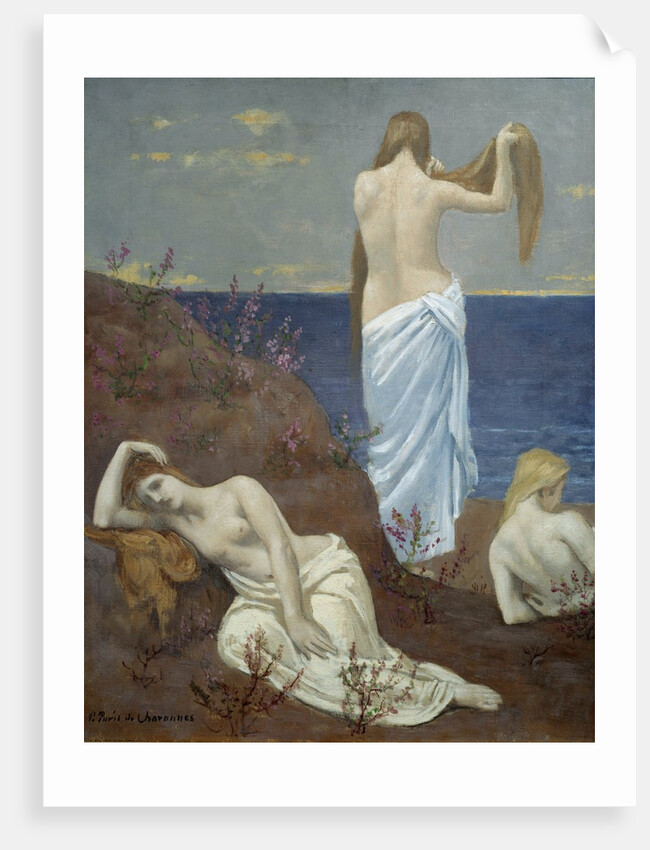 Young Girls at the Seaside, by Pierre Puvis de Chavannes