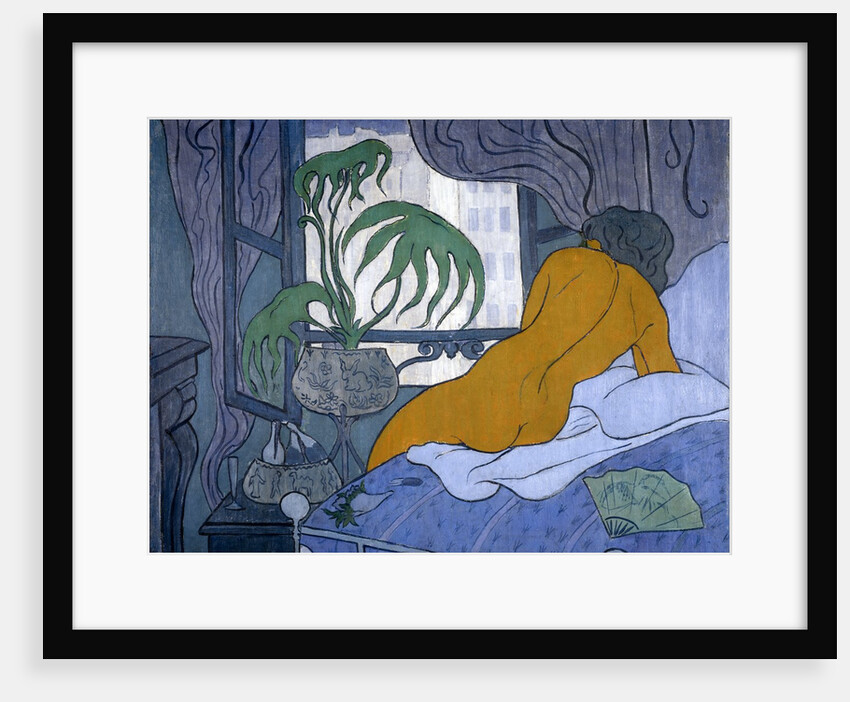 The Blue Room or Nude wih Fan by Paul Ranson