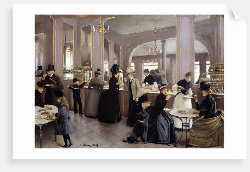 The Pastry Gloppe Avenue des Champs Elysees, by Jean Beraud