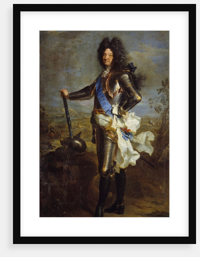 Portrait of Louis XIV of France, by Hyacinthe Rigaud