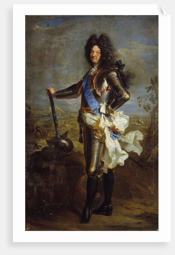 Portrait of Louis XIV of France, by Hyacinthe Rigaud