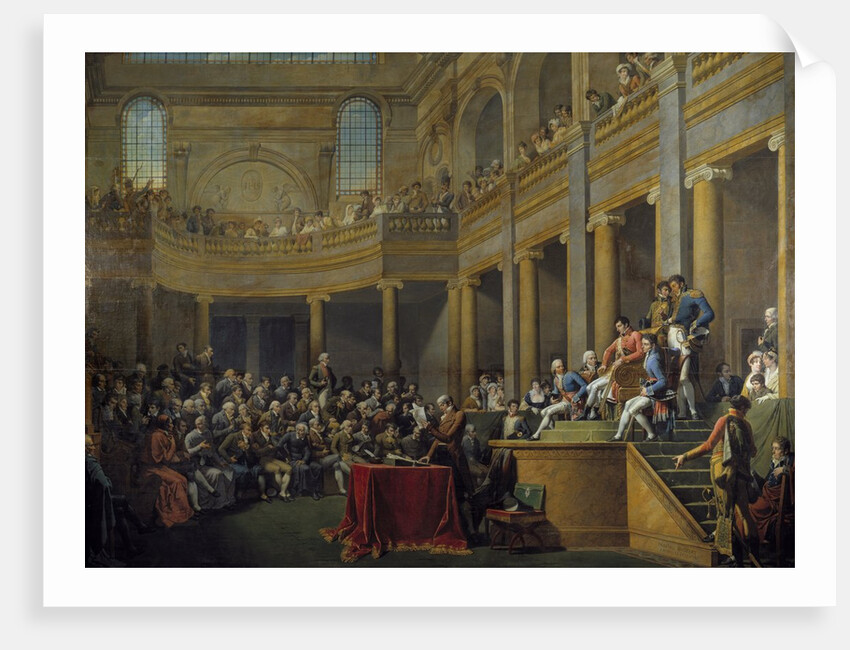The Council of the Cisalpine Republic by Nicolas Monsiau